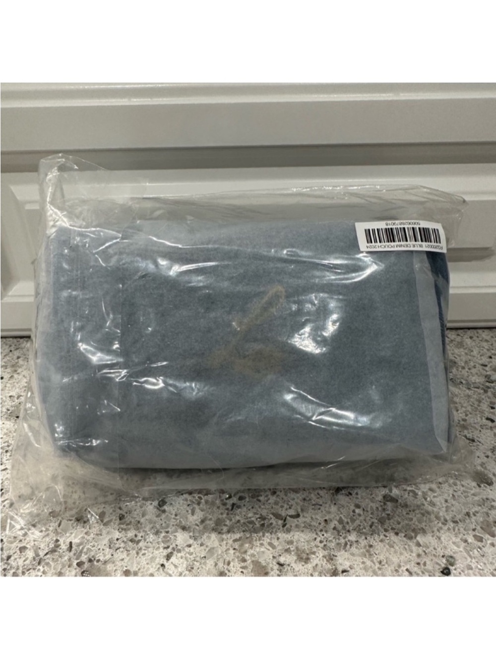 Lisa Eldridge Denim makeup cosmetic toiletry pouch bag - Picture 4 of 4